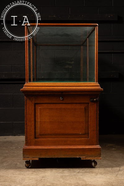 Large Antique Showcase