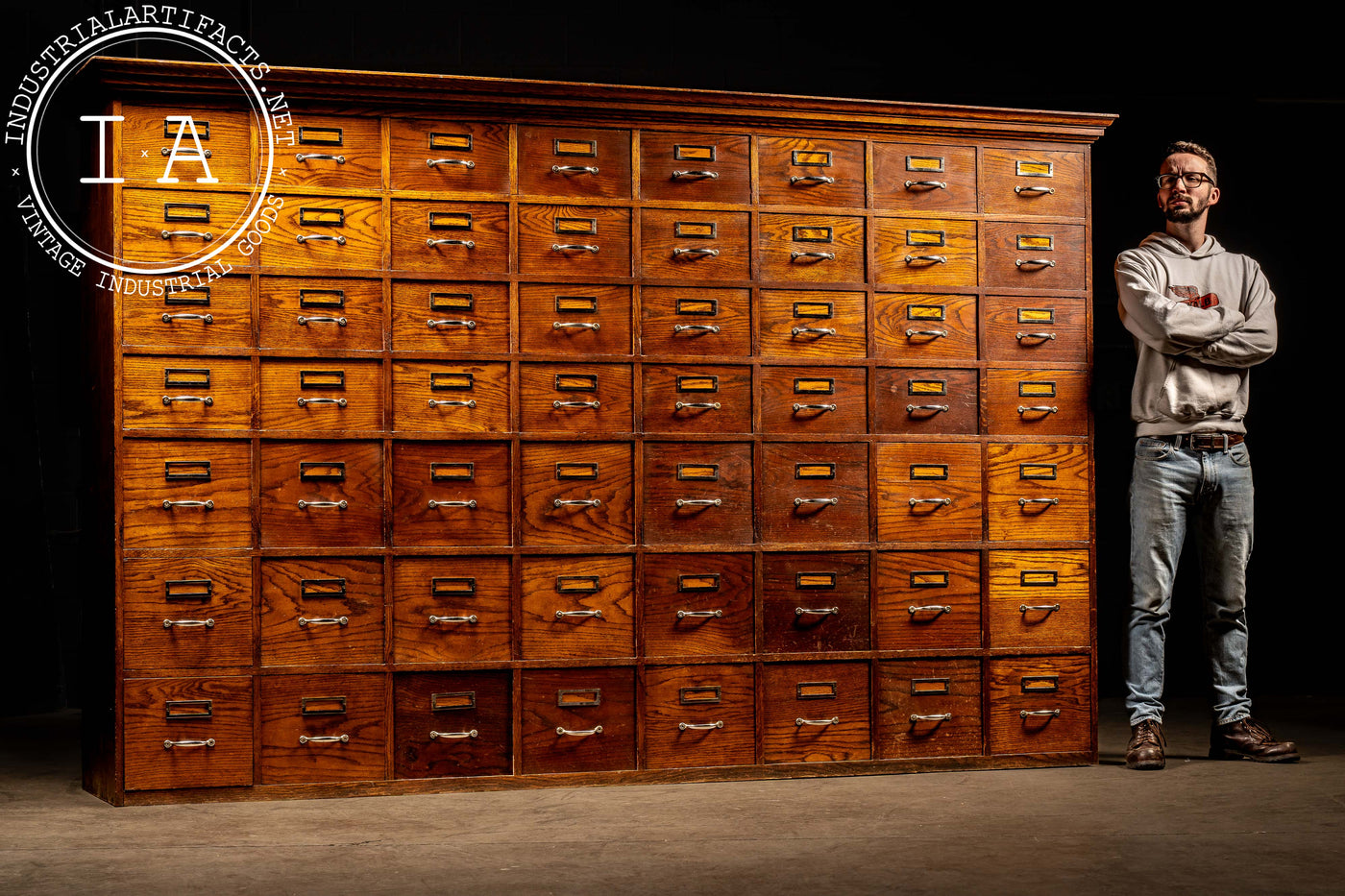 Antique 56-Drawer Apothecary