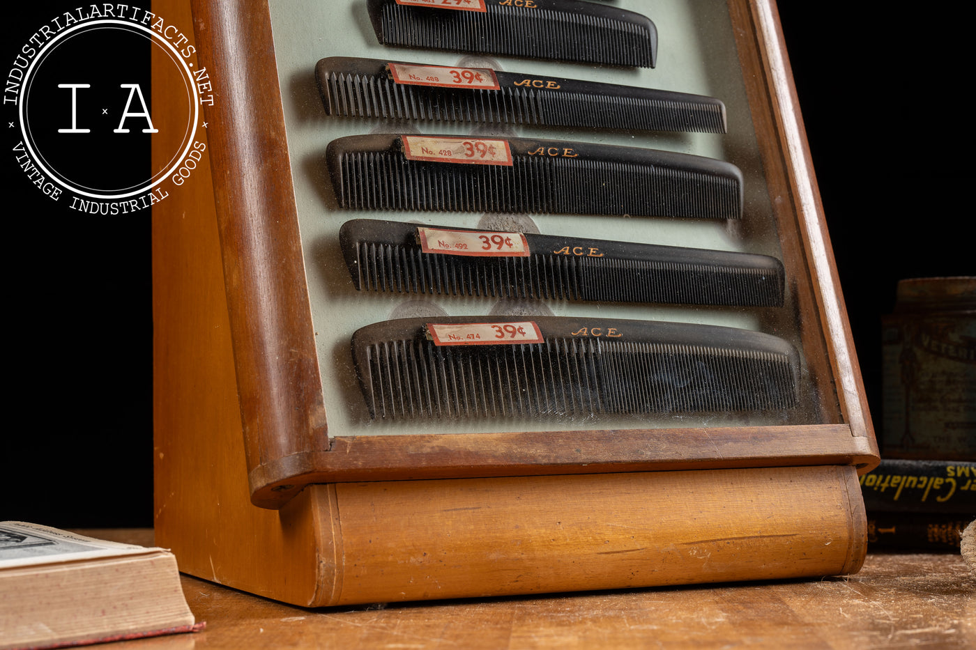 Vintage Ace Combs Point-of-Sale Display