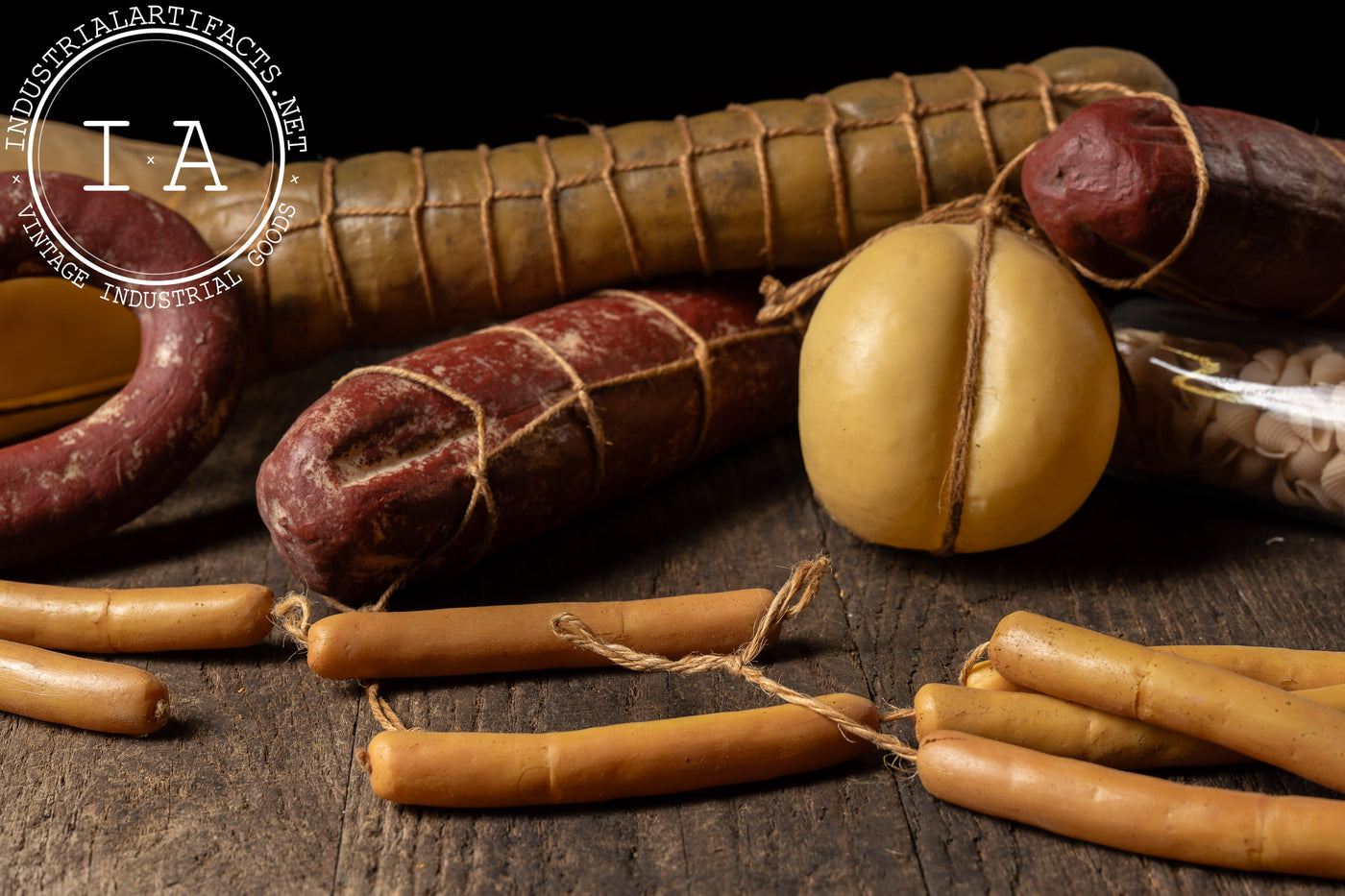 Lot Of Butchers Display Food Items