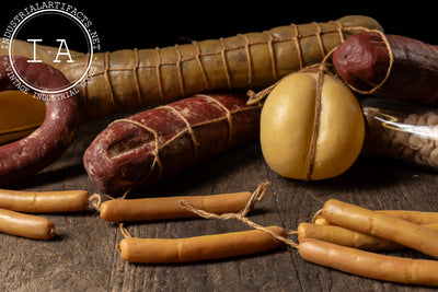 Lot Of Butchers Display Food Items