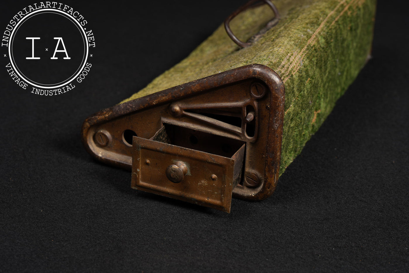 Early 20th Century Coal-Heated Automobile Foot Warmer