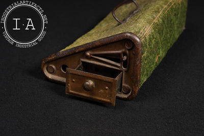 Early 20th Century Coal-Heated Automobile Foot Warmer