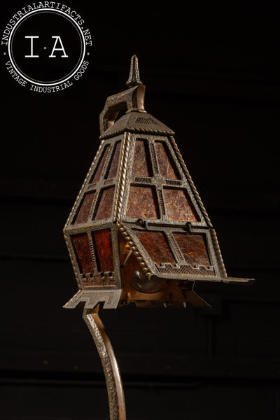 Antique Arts & Crafts Smoker's Lamp