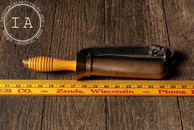 WWII-Era Serrated U.S. Navy Diver’s Knife with Defensive Sheath by DESCO