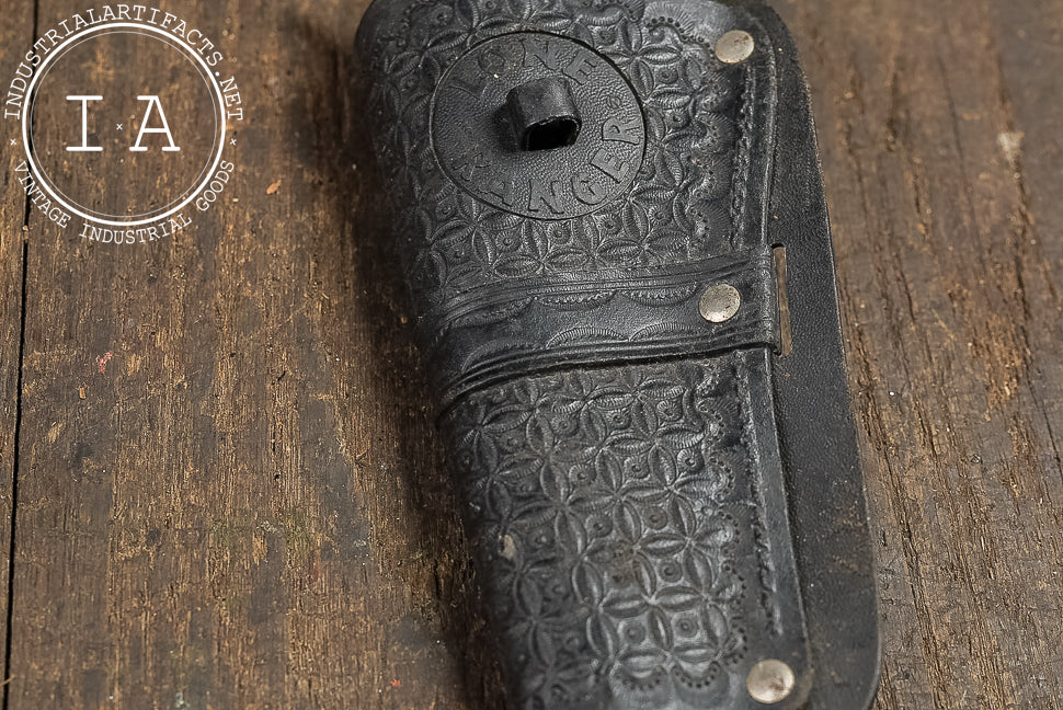 Vintage Lone Ranger Twin Holster Cap Toy Set by Mattel