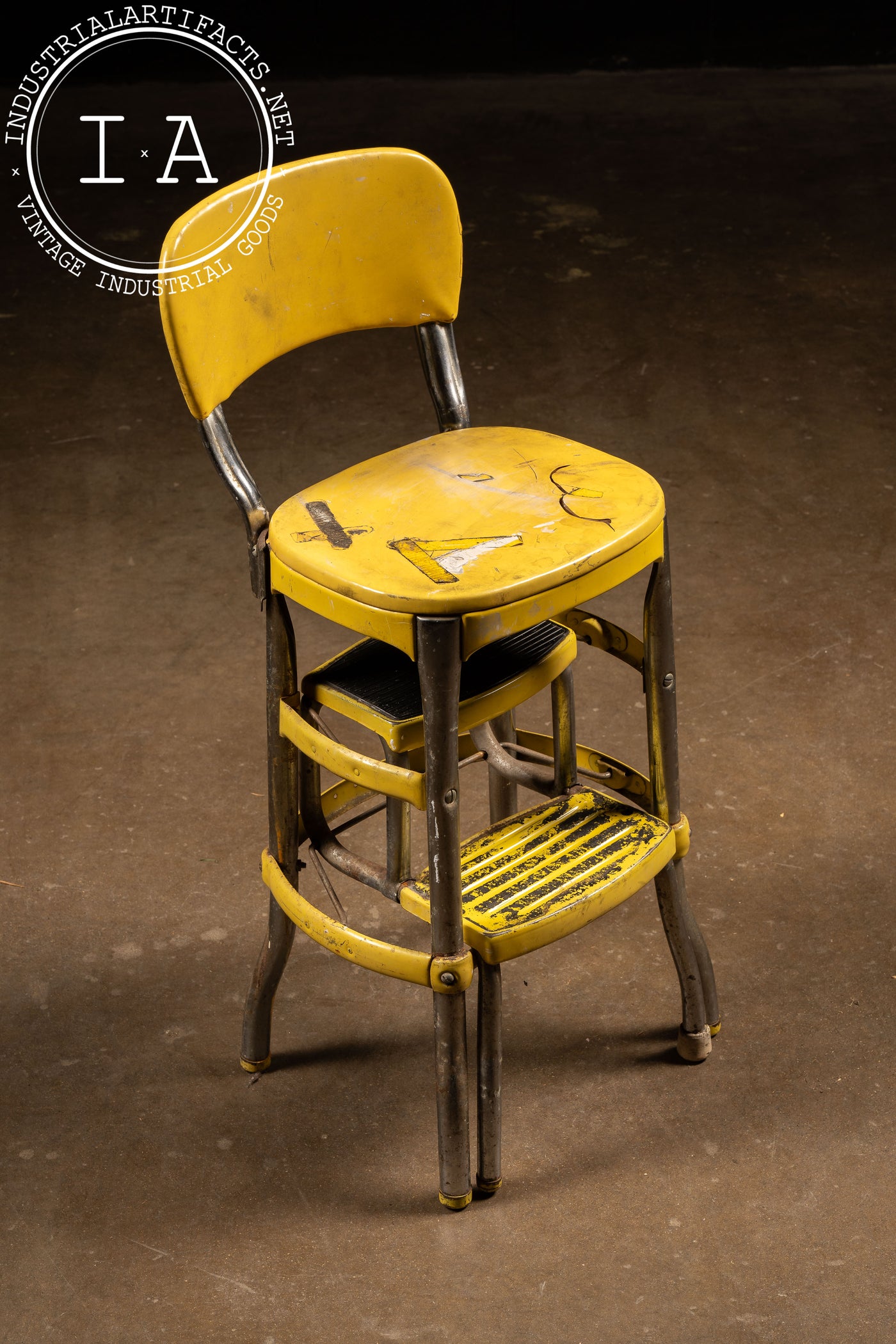 Mid-Century COSCO De Luxe Step Stool