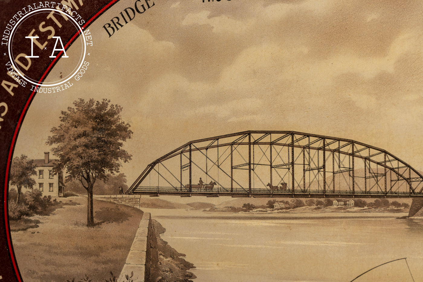 Antique Owego Bridge Co. TOC Sign