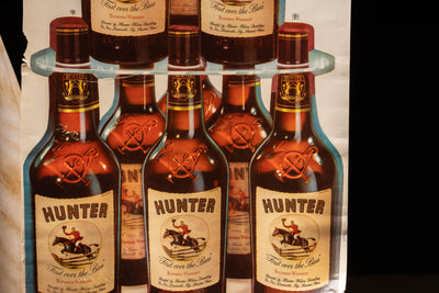 Vintage Hunter Whiskey Litho Print Ad