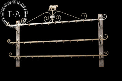 Late 19th Century Butcher's Rack by Gloekler