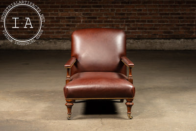 Vintage Edwardian-Style "Oliver" Library Chair by Ralph Lauren