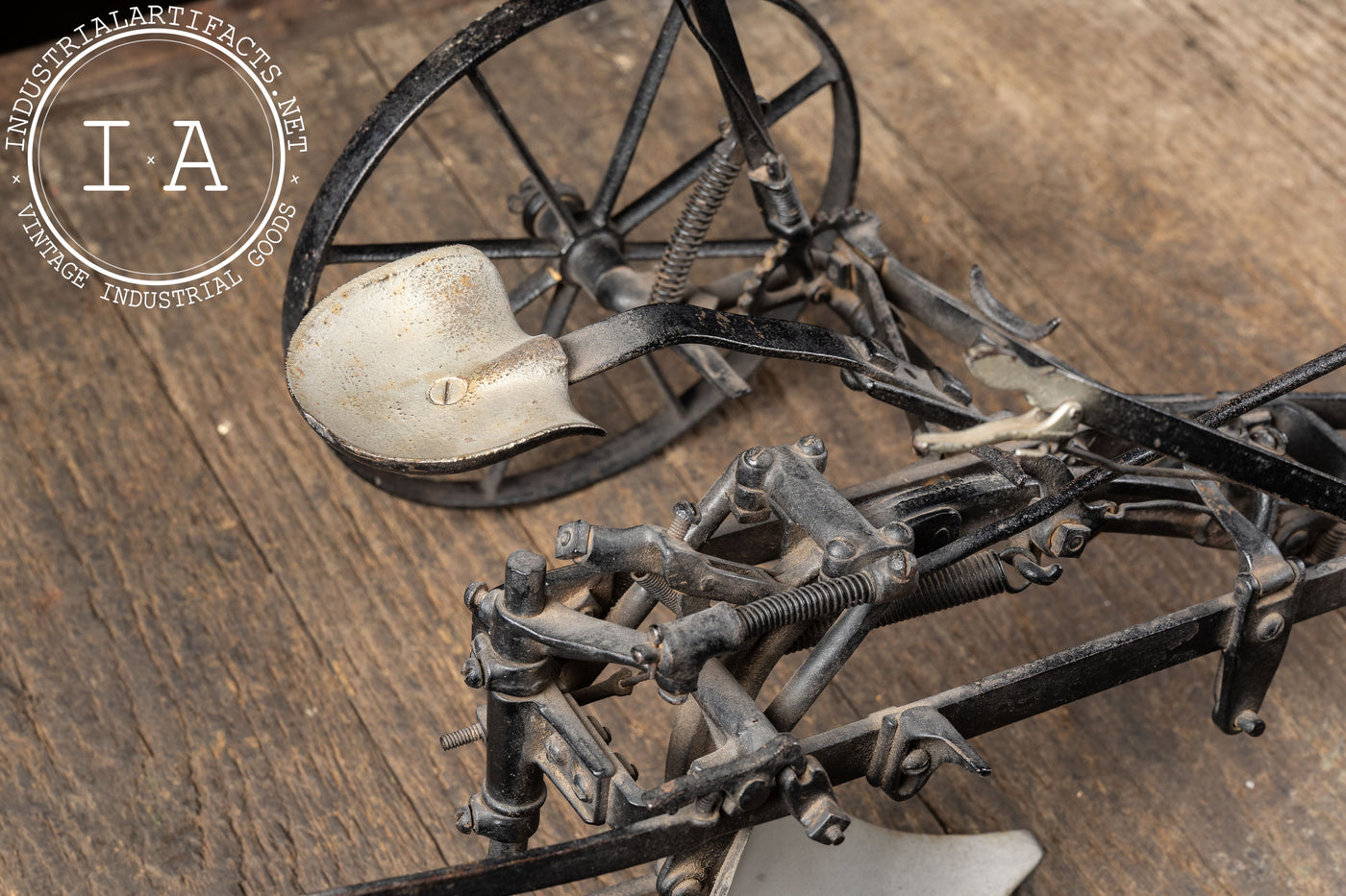 Early 20th Century Seated Plow Salesman Sample