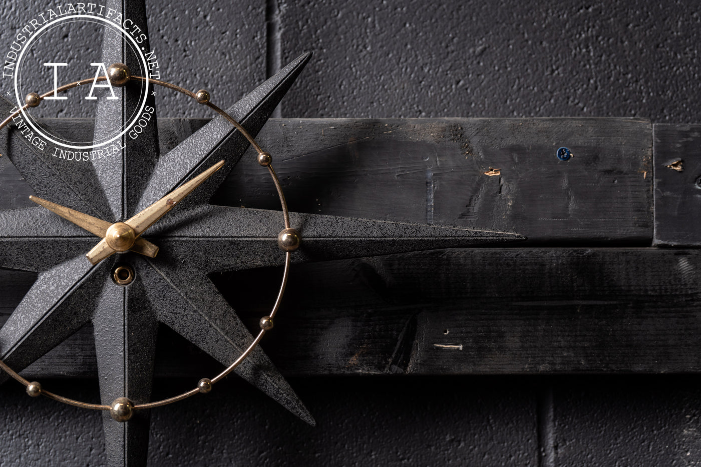 MCM Starlite #103 Starburst Wall Clock by Haddon