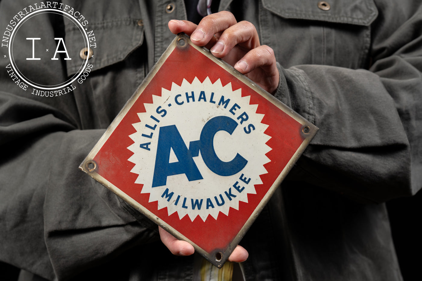 Vintage Allis-Chalmers Milwaukee SSP Sign