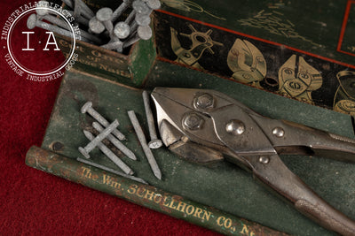 Antique Bernard Pliers Countertop Point-of-Sale Display