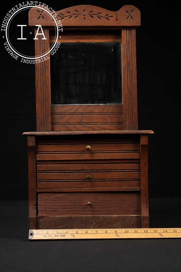 Late 19th Century Eastlake-Style Children’s Dresser with Mirror