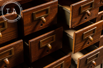 Mid Century Card Catalog