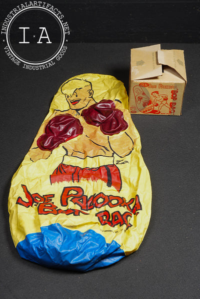 Vintage Joe Palooka Bop Bag with Original Box by Ideal