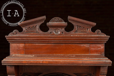 Late 19th Century Victorian Shaving Stand Cabinet