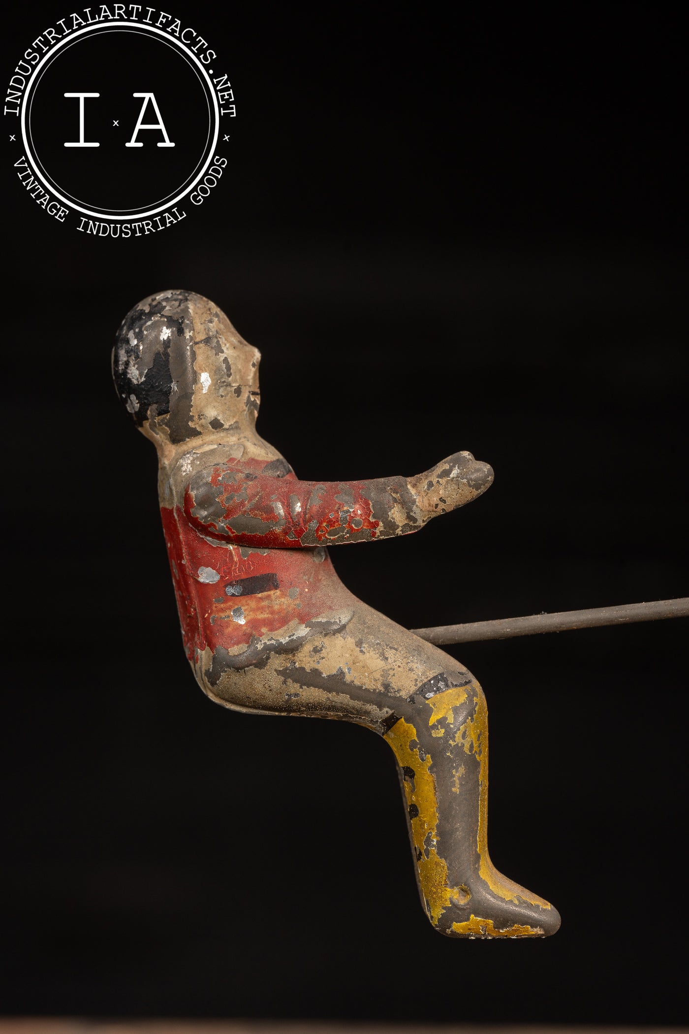 Early Tin Litho Swinging Toy by Gibbs