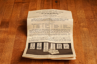 1947 Touring Card Game by Parker Brothers