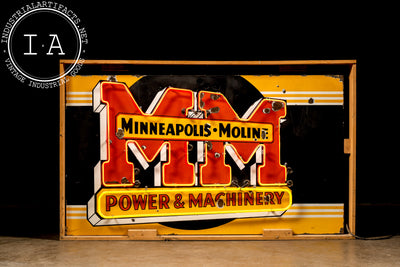 Vintage Minneapolis-Moline SSP Neon Sign