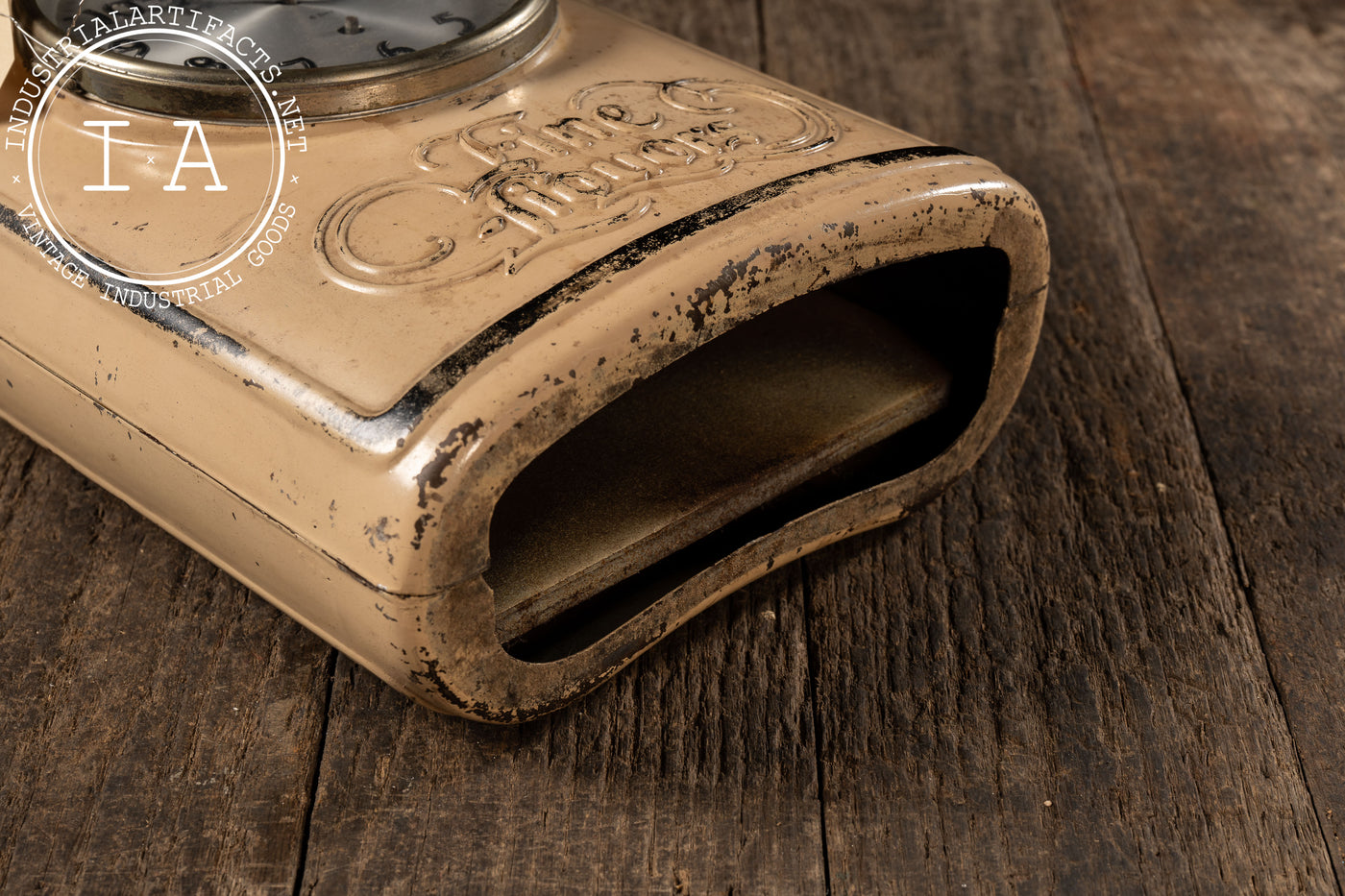 c. 1940s Old Mr. Boston Advertising Bottle Display w. Gilbert 8-Day Clock