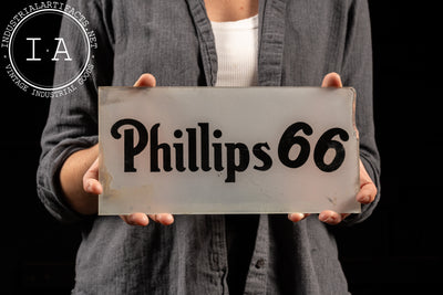 Vintage Gas Pump Phillips 66 Sign