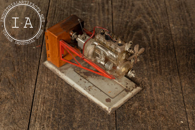Vintage German Educational Engine Demonstrator Model by Gescha