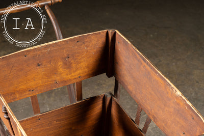 Late 19th Century Oak Baby Carriage by J. S. Ford Johnson