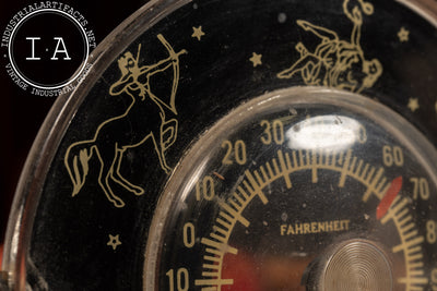 Vintage Zodiac Sign Desktop Thermometer