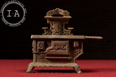 Early 20th Century “Eagle” Cast Iron Toy Stove