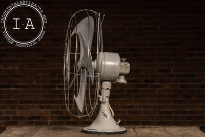 Vintage General Electric Oscillating Desk Fan