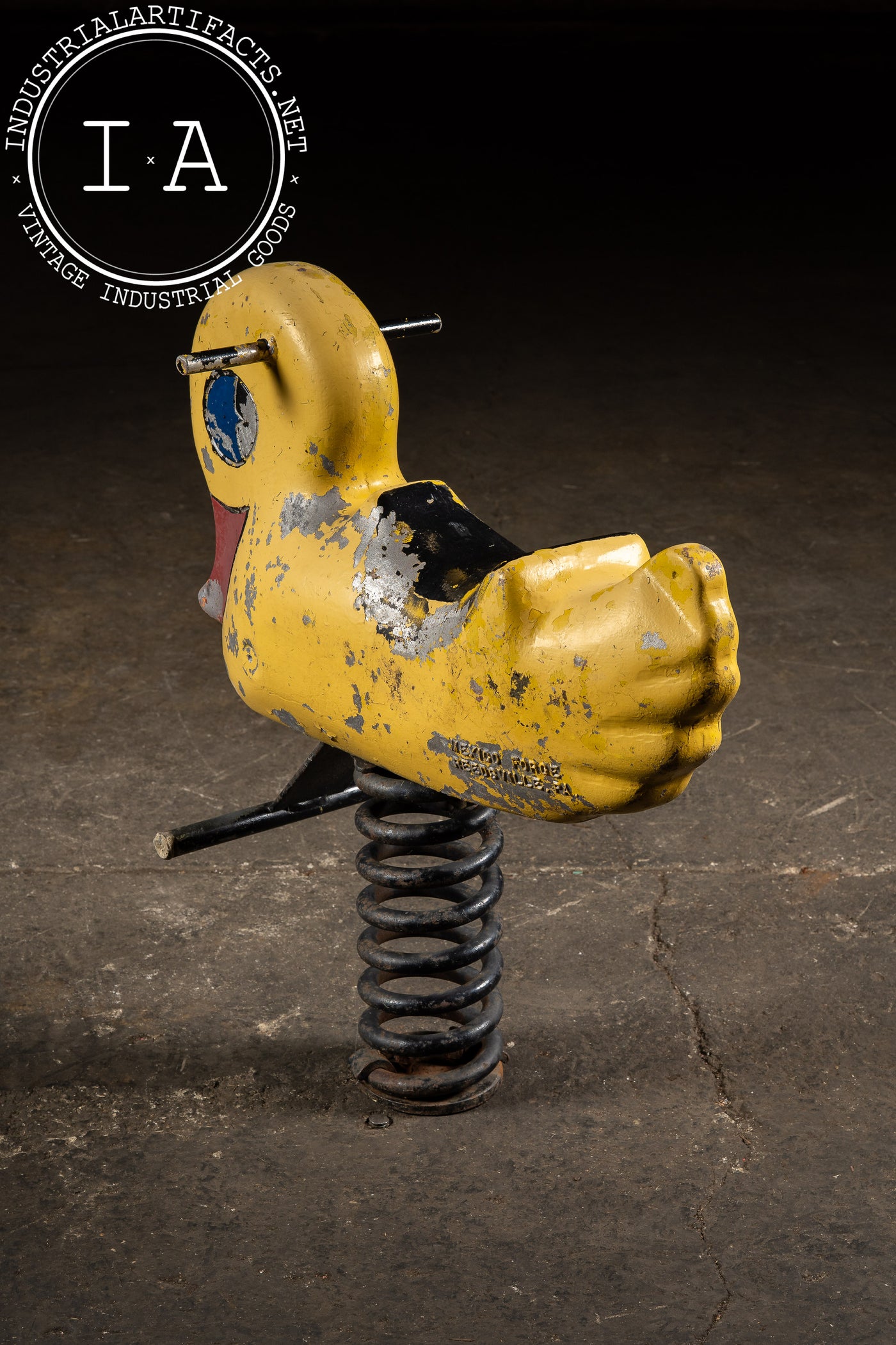 Mexico Forge Spring Rider Vintage Duck Spring Rider Playground Toy by Mexico Forge – Industrial ...