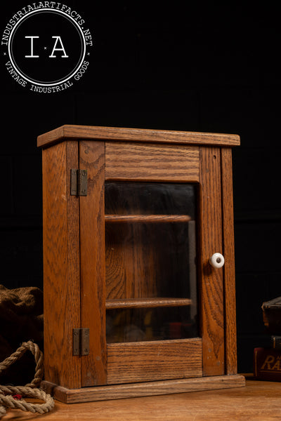 Antique Pharmacy Display Chest