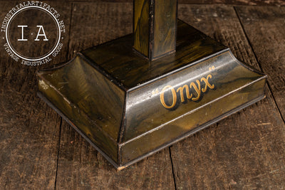 c. 1920 Onyx Hosiery Tin Litho POS Store Display