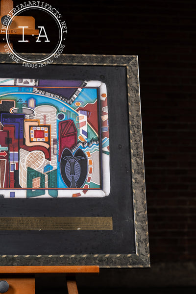 Chicago | Framed Post-Modern Print by Millenium Graphics