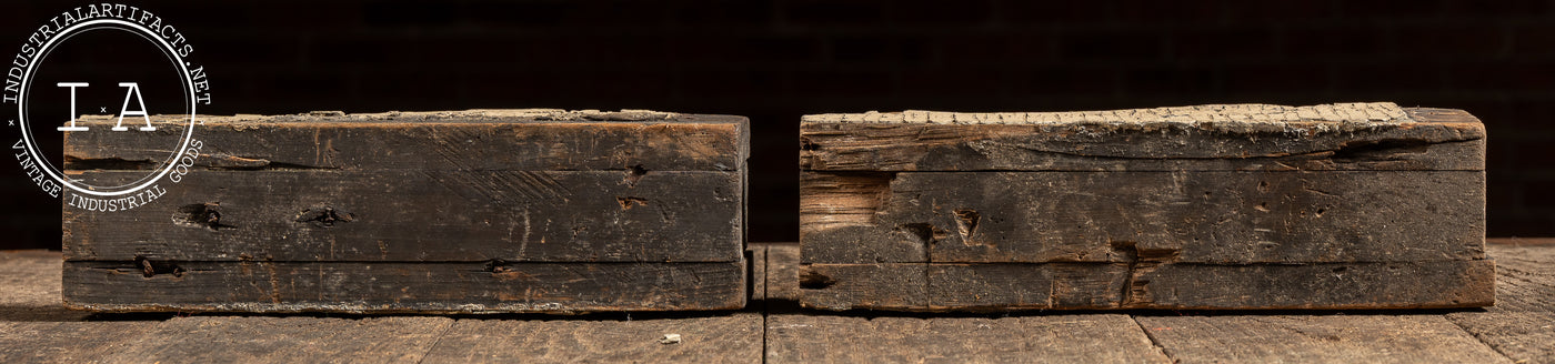 Pair of Antique Wooden Architectural Corbels