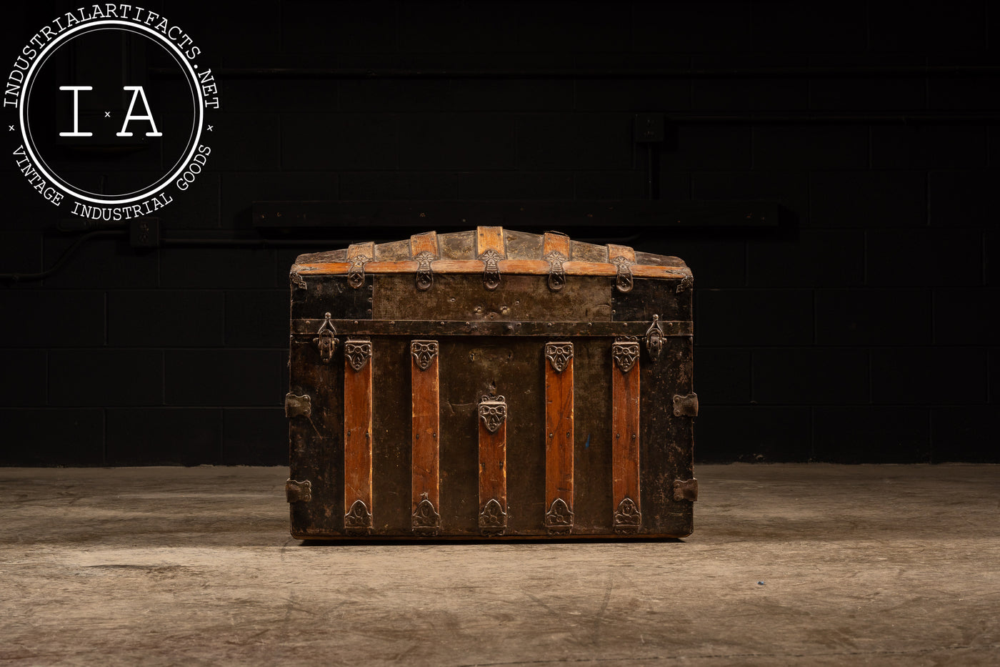 Late 19th Century Steamer Trunk