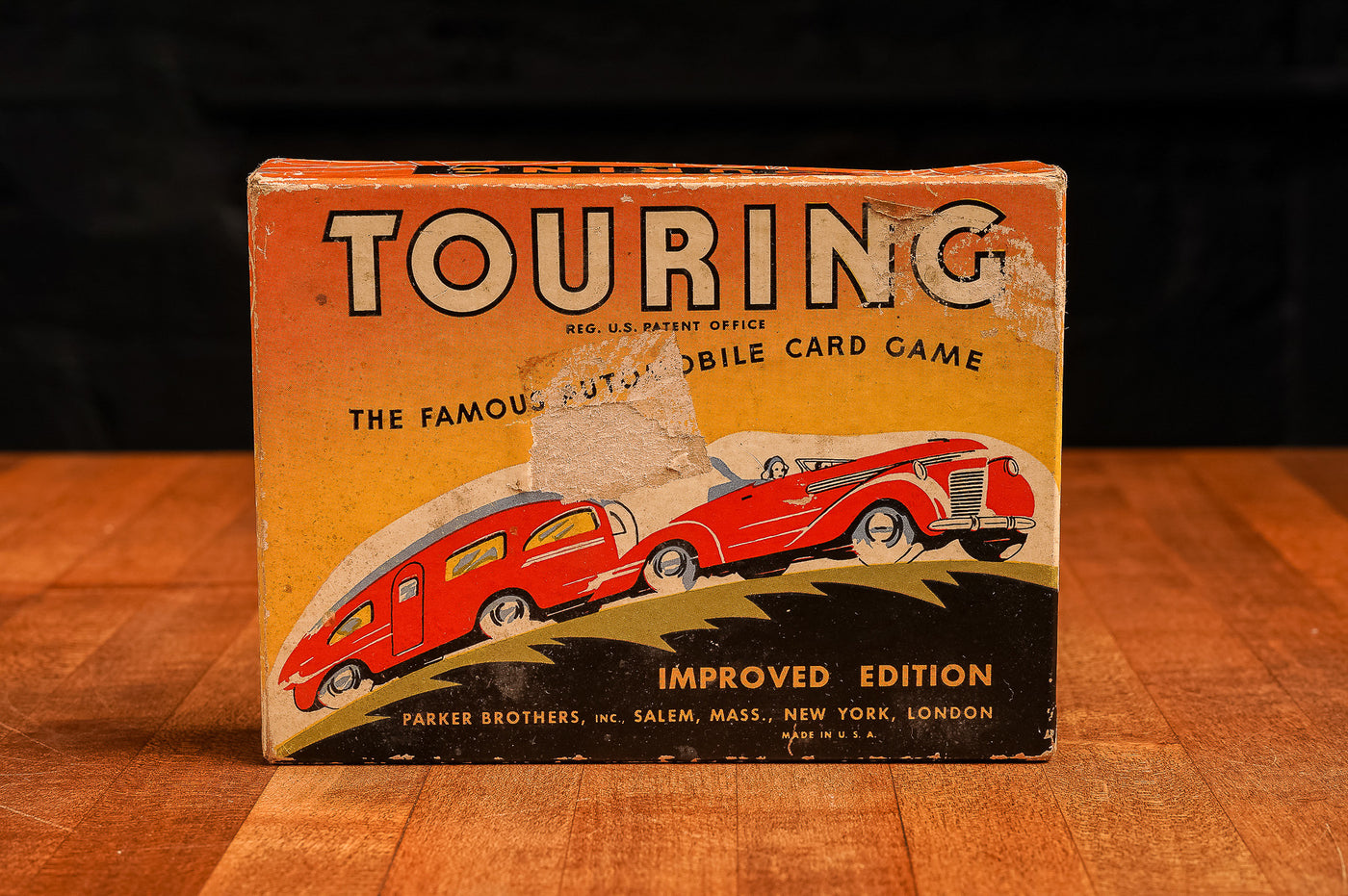 1947 Touring Card Game by Parker Brothers