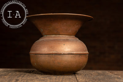Mid-19th Century Brass Spittoon by Will and Finck