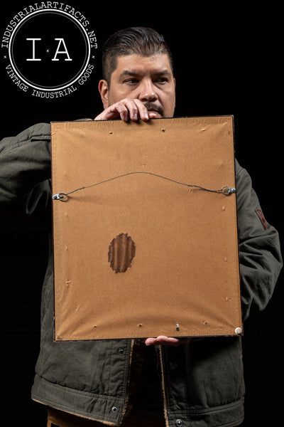 Framed Capital Stock of the Baltimore Ohio Railroad Company