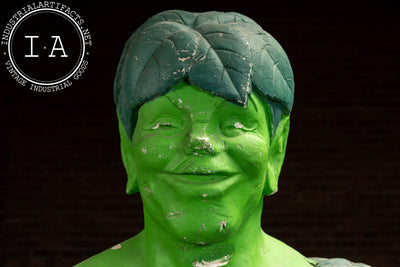 Vintage Jolly Green Giant Foam Advertising Statue
