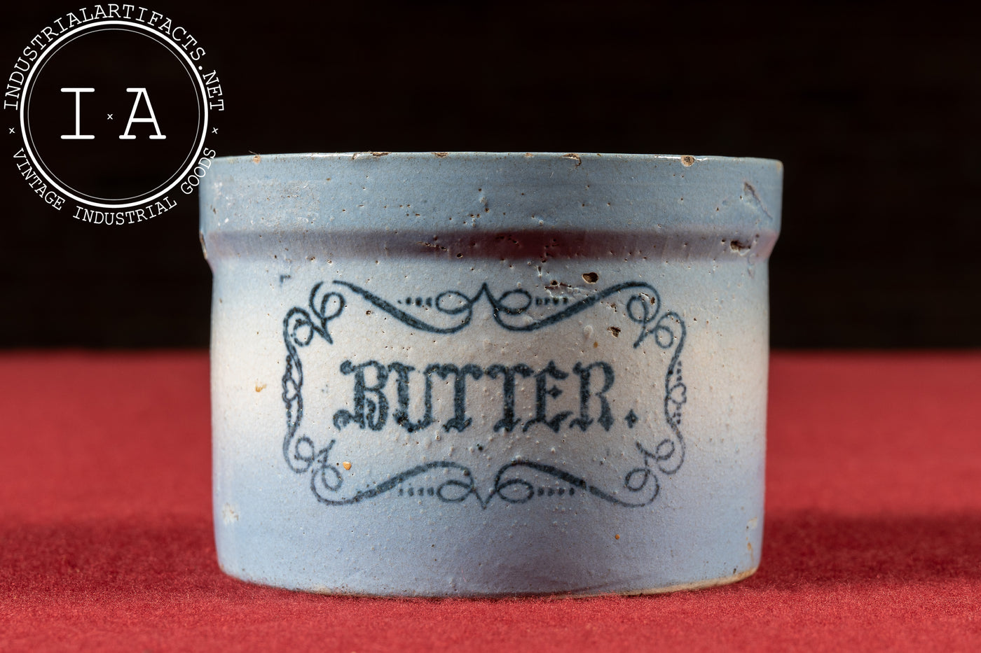 Late 19th/Early 20th Century #2 Stoneware Butter Crock