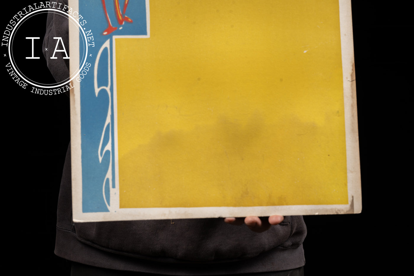 Vintage "Thrills Chills Baffling Magic" Cardstock Poster