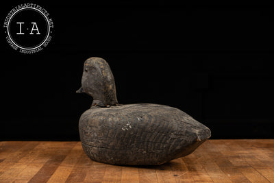 Antique Wooden Duck Decoy