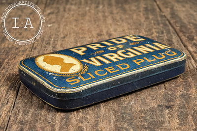 Pride of Virginia Sliced Plug Tobacco Tin