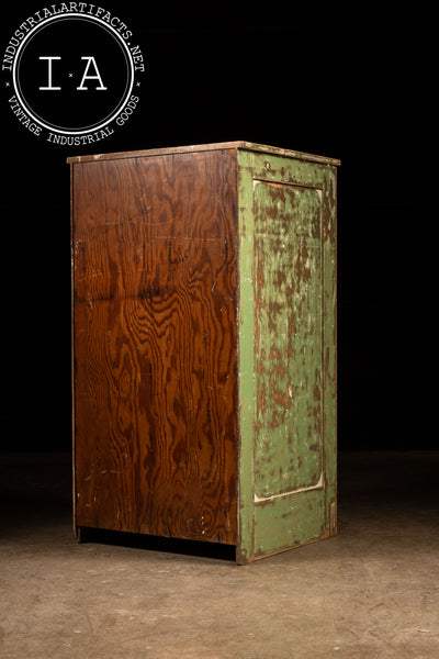 Early Pine Dresser with Distressed Paint