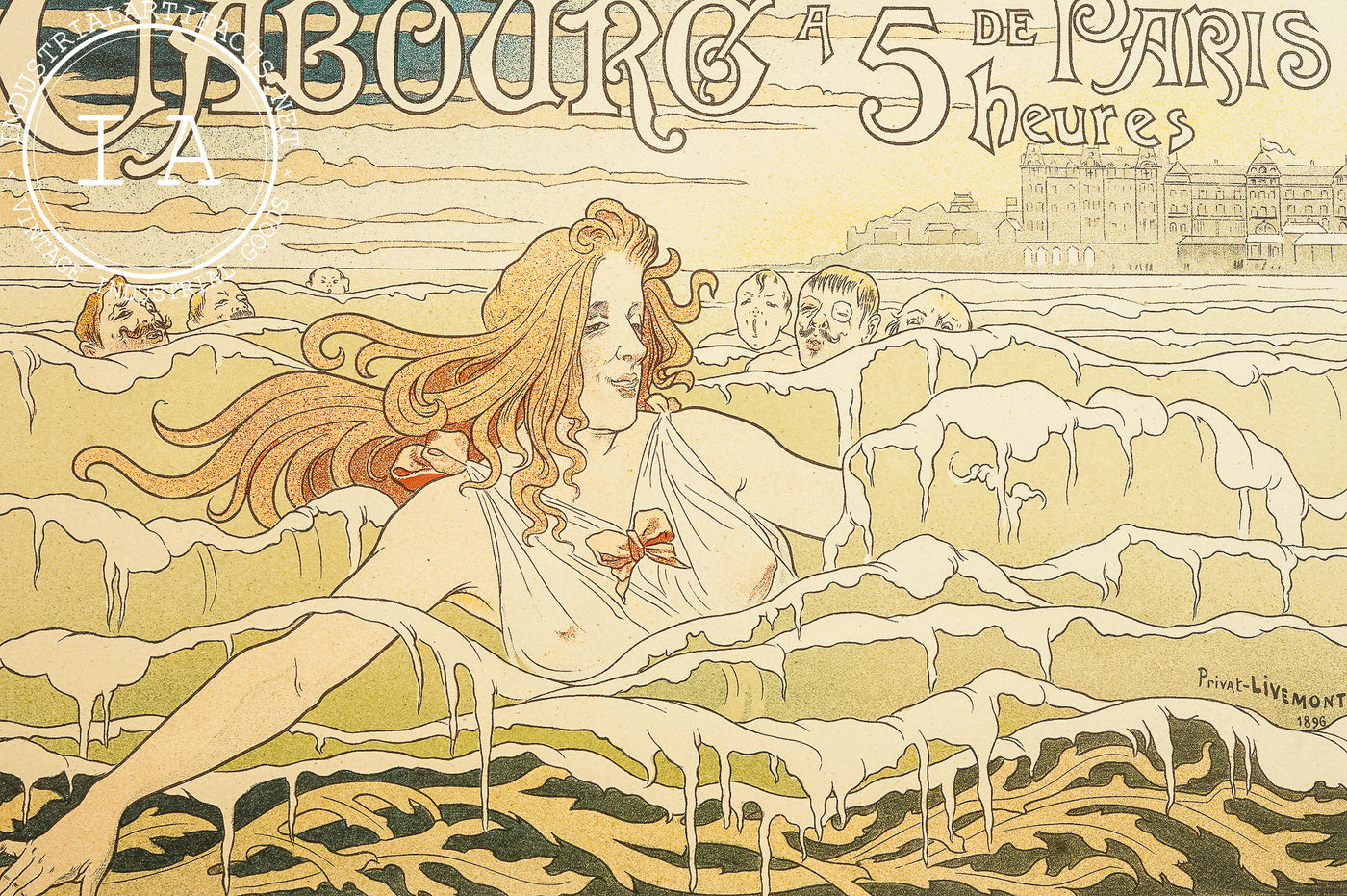 Les Maîtres de l'Affiche #88 - Cabourg | Late 19th C. Livemont Poster