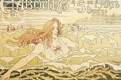 Les Maîtres de l'Affiche #88 - Cabourg | Late 19th C. Livemont Poster